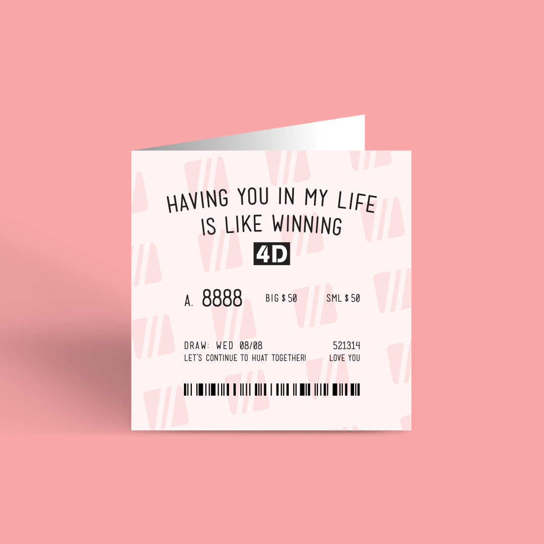 Love Card – 4D Ticket
