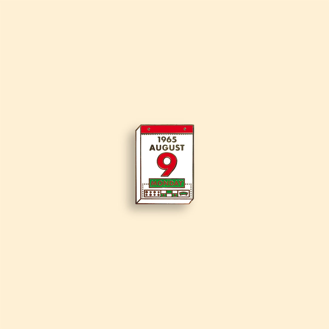 Everyday SG Pin – Calendar
