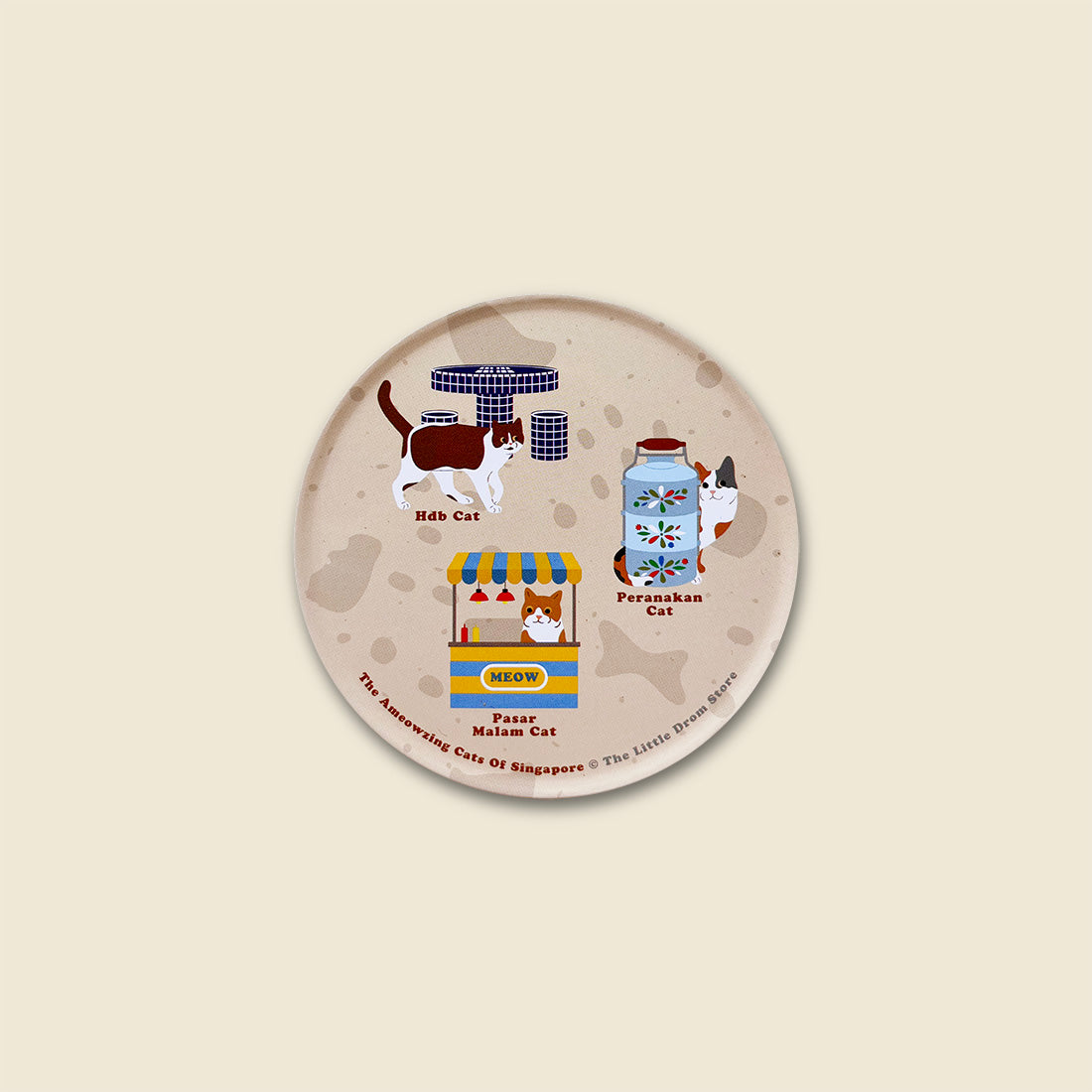 Ameowzing Cat Coasters – Set of 4