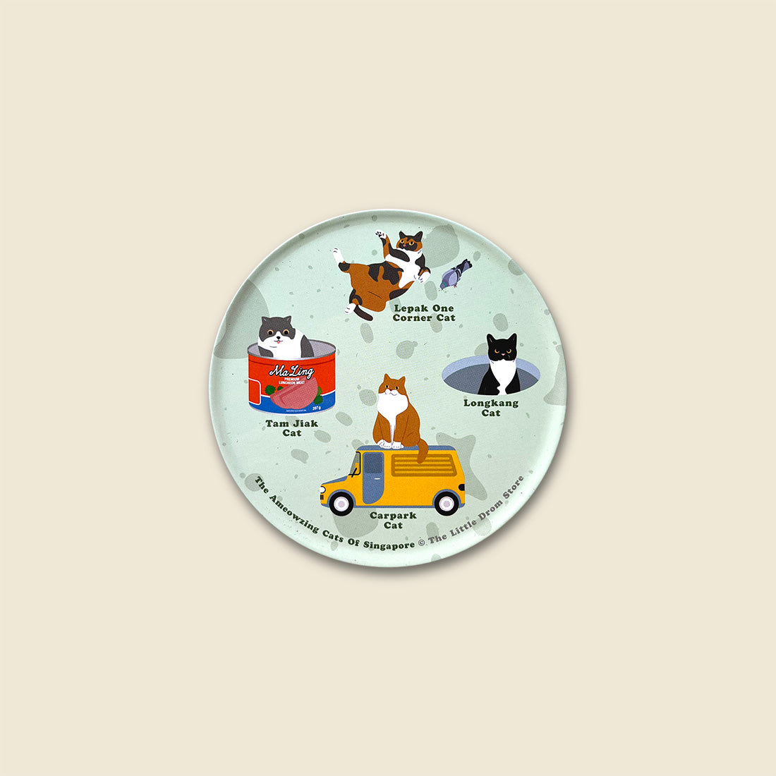 Ameowzing Cat Coasters – Set of 4