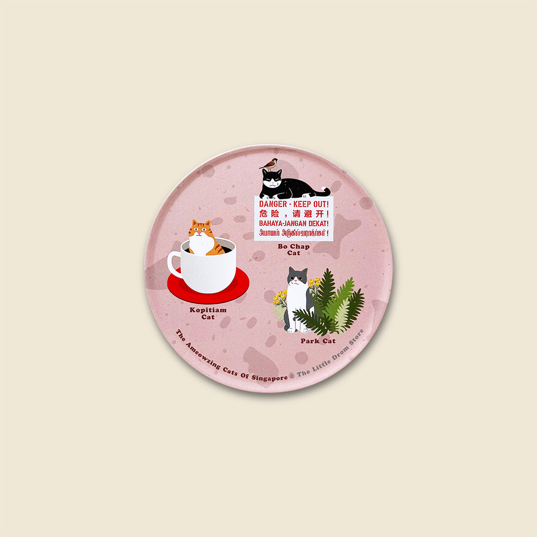 Ameowzing Cat Coasters – Set of 4