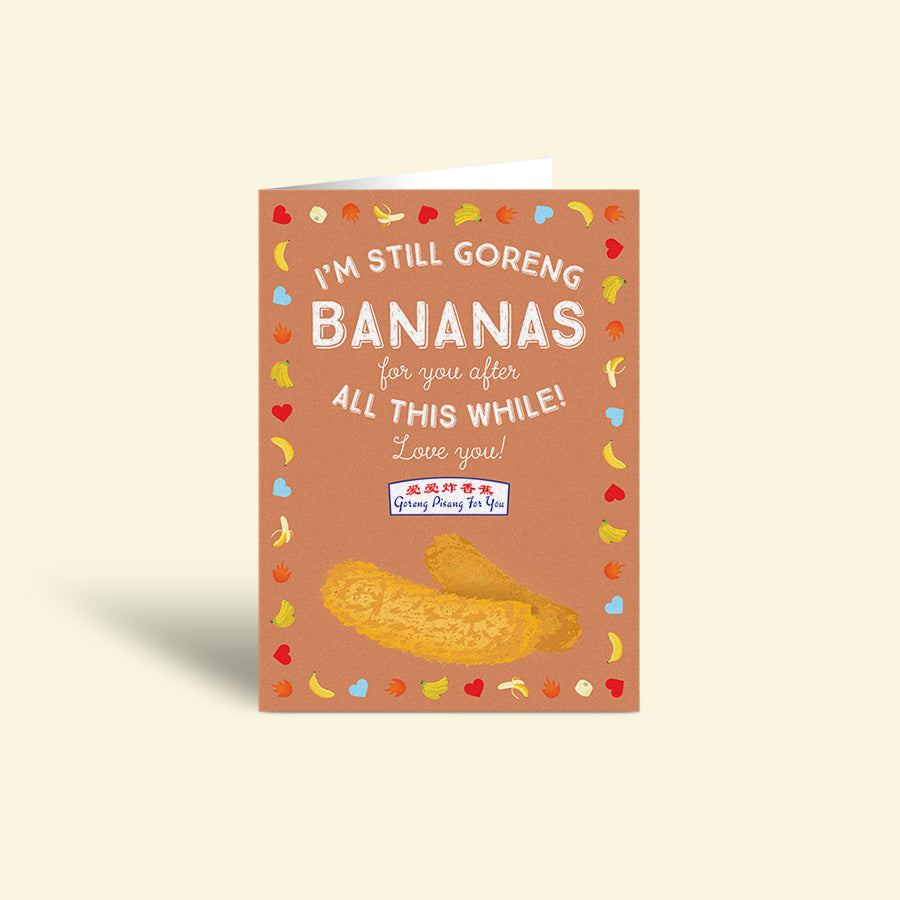 Anniversary Card – Goreng Pisang