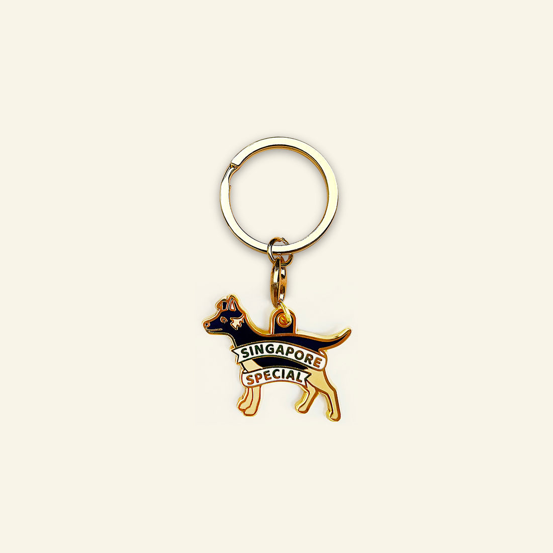 Jalan Keychain – Singapore Special Dog