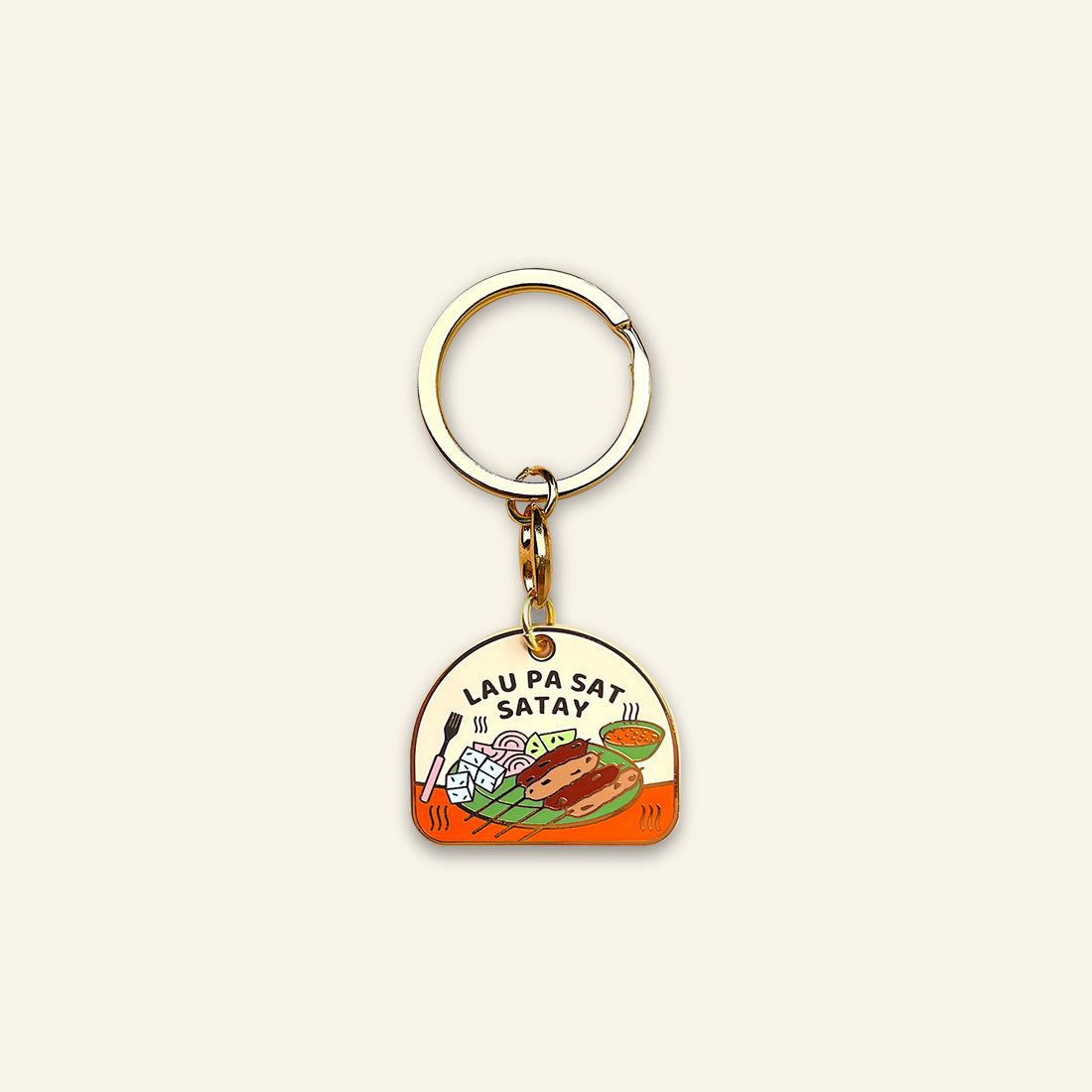 Makan Keychain – Lau Pa Sat Satay