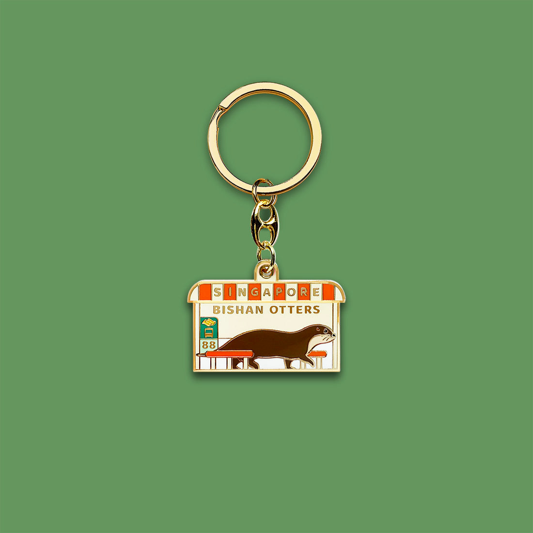 Otters of SG Keychain – Bishan Otters