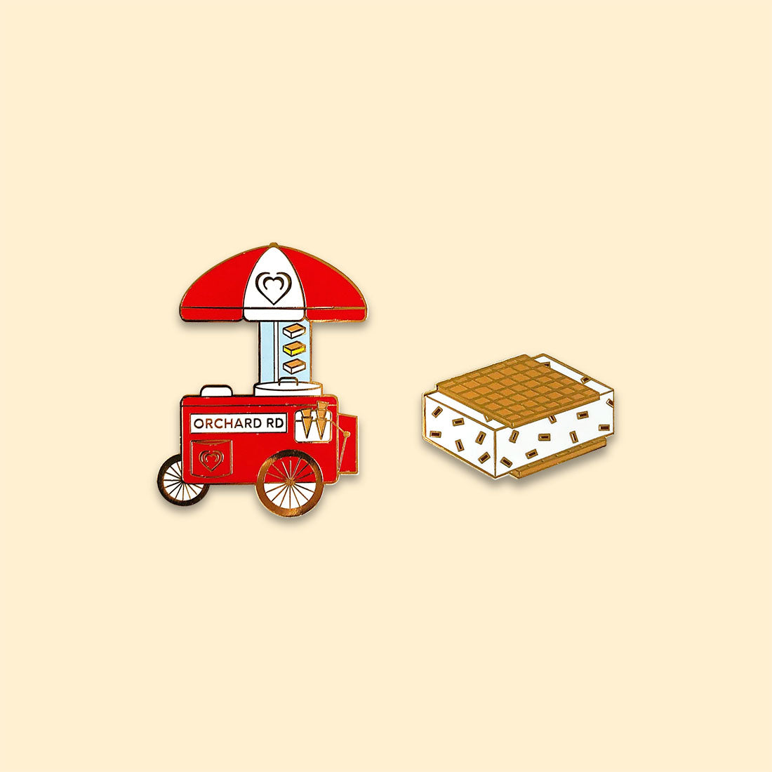 Magnet Set of 2 – Orchard Road Ice Cream Uncle