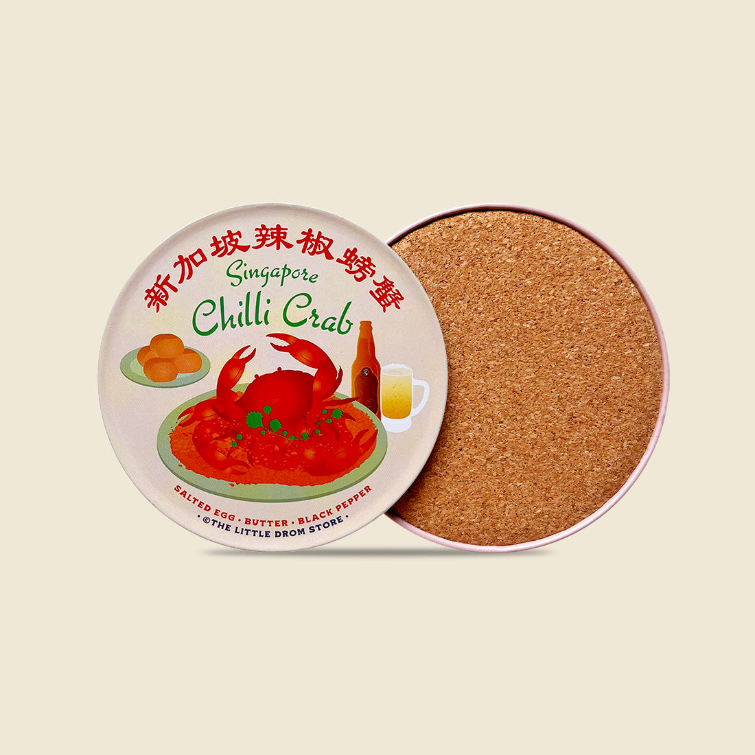 Makan Coaster – Chilli Crab