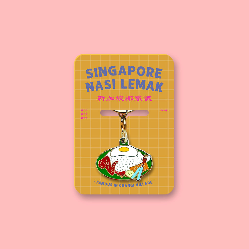 Makan Keychain – Nasi Lemak