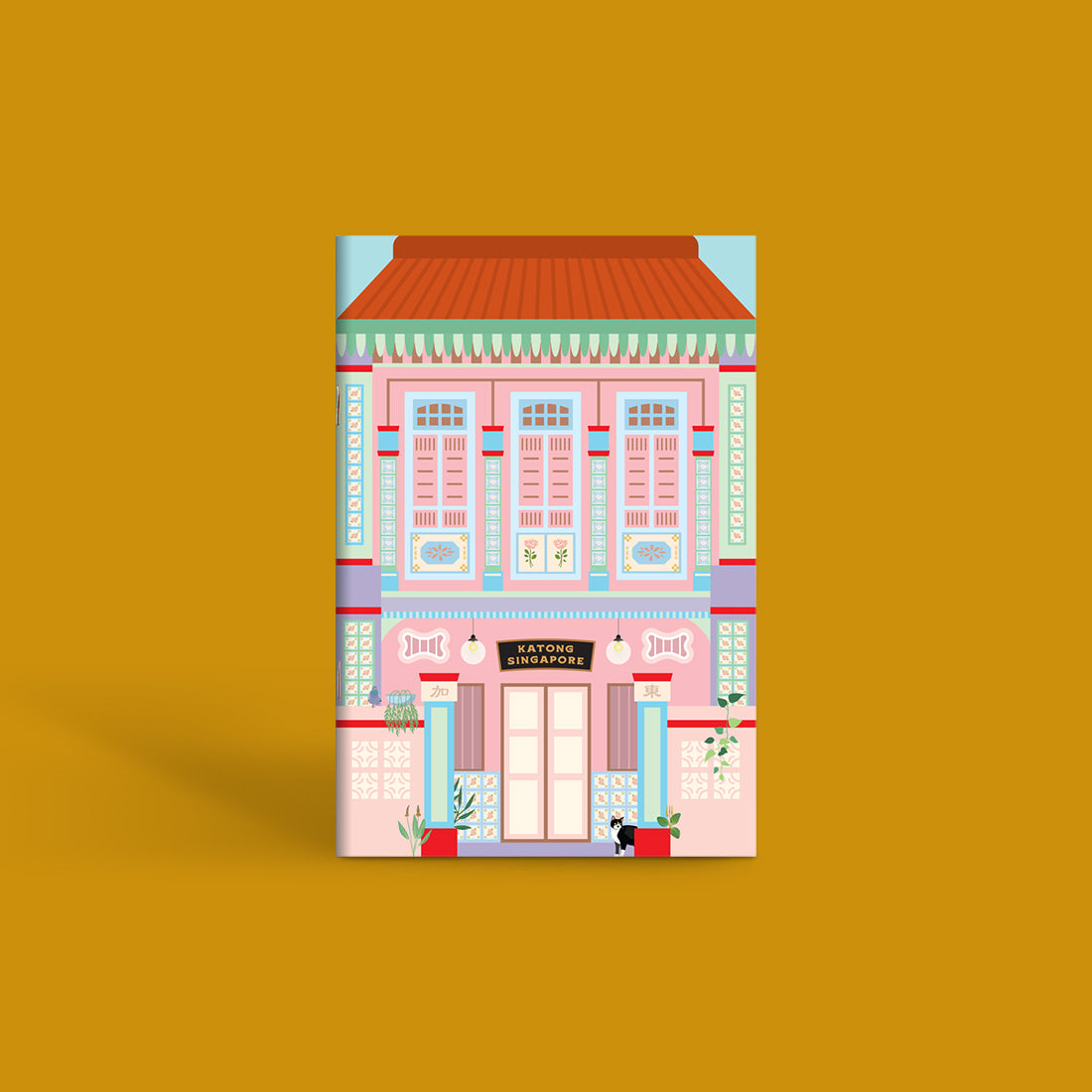 Notebook – Katong Shophouse Pink