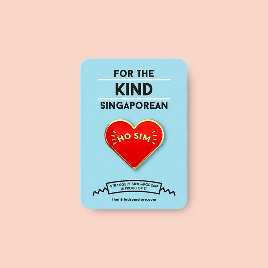 Strangely Singaporean Pin – Ho Sim