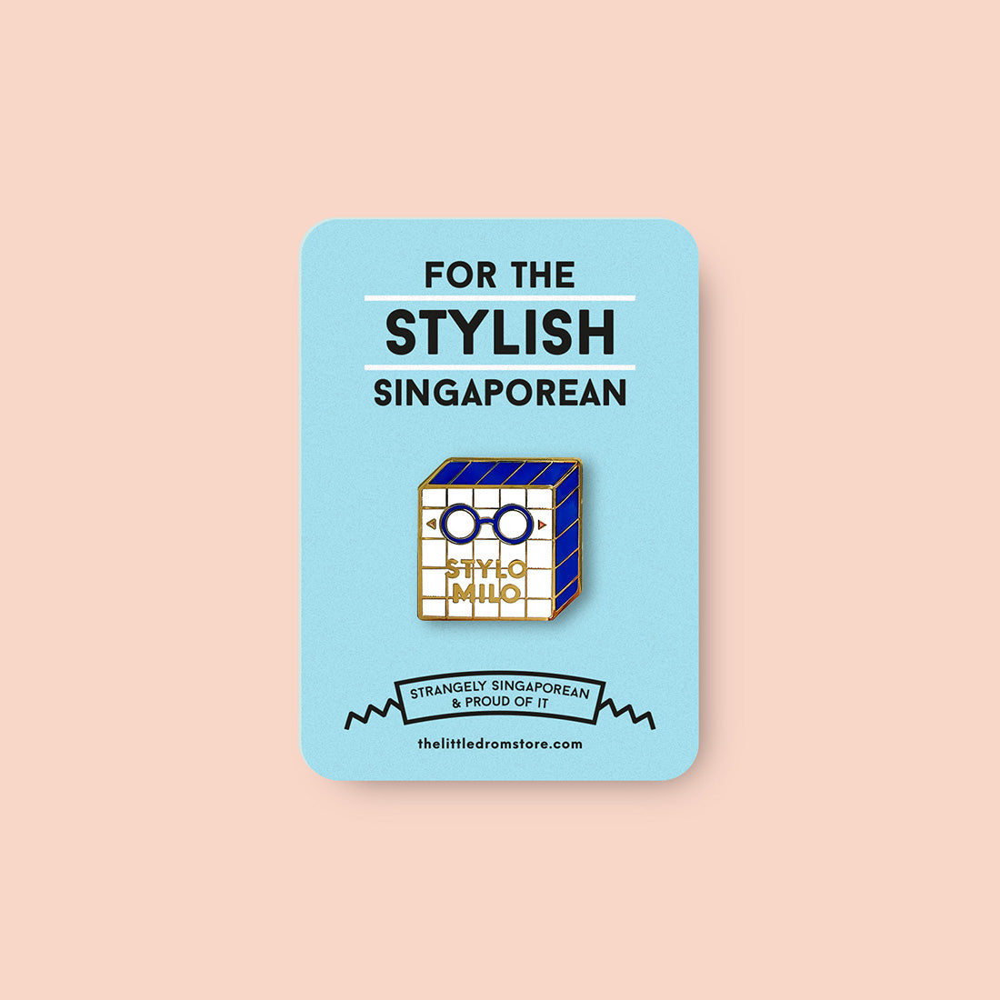 Strangely Singaporean Pin – Stylo Milo