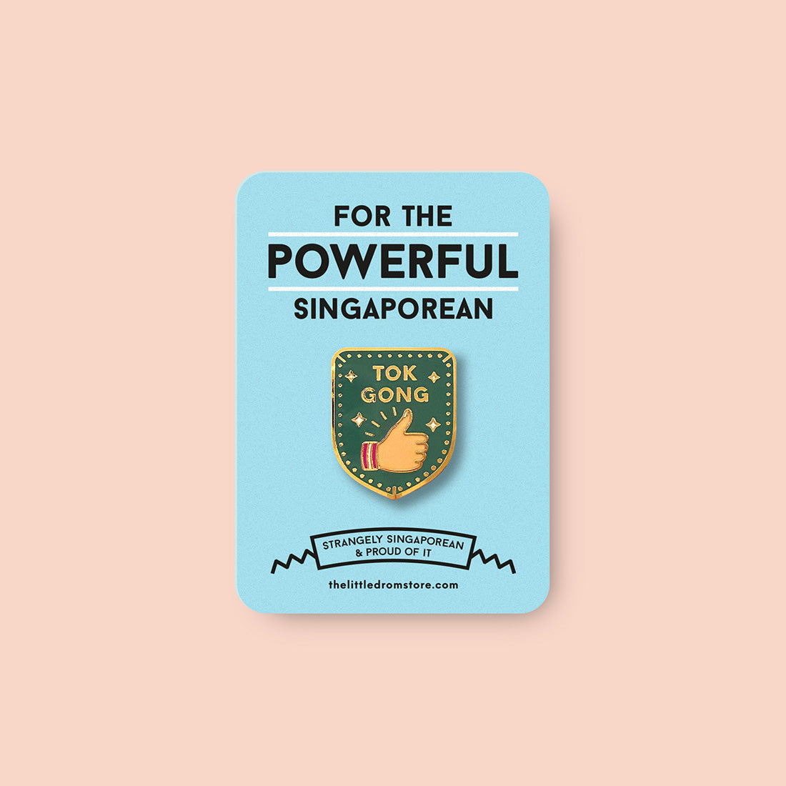 Strangely Singaporean Pin – Tok Kong