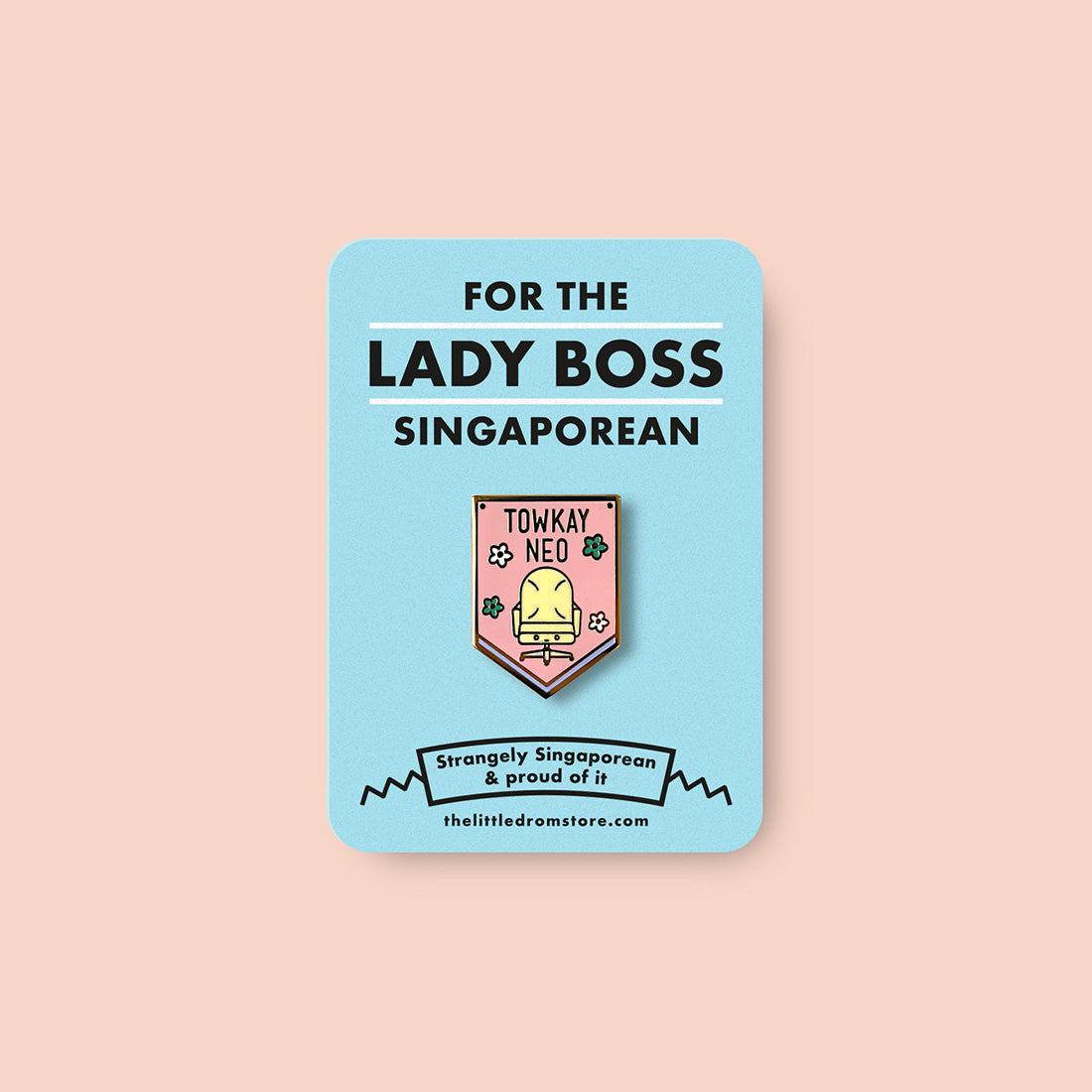 Strangely Singaporean Pin – Towkay Neo
