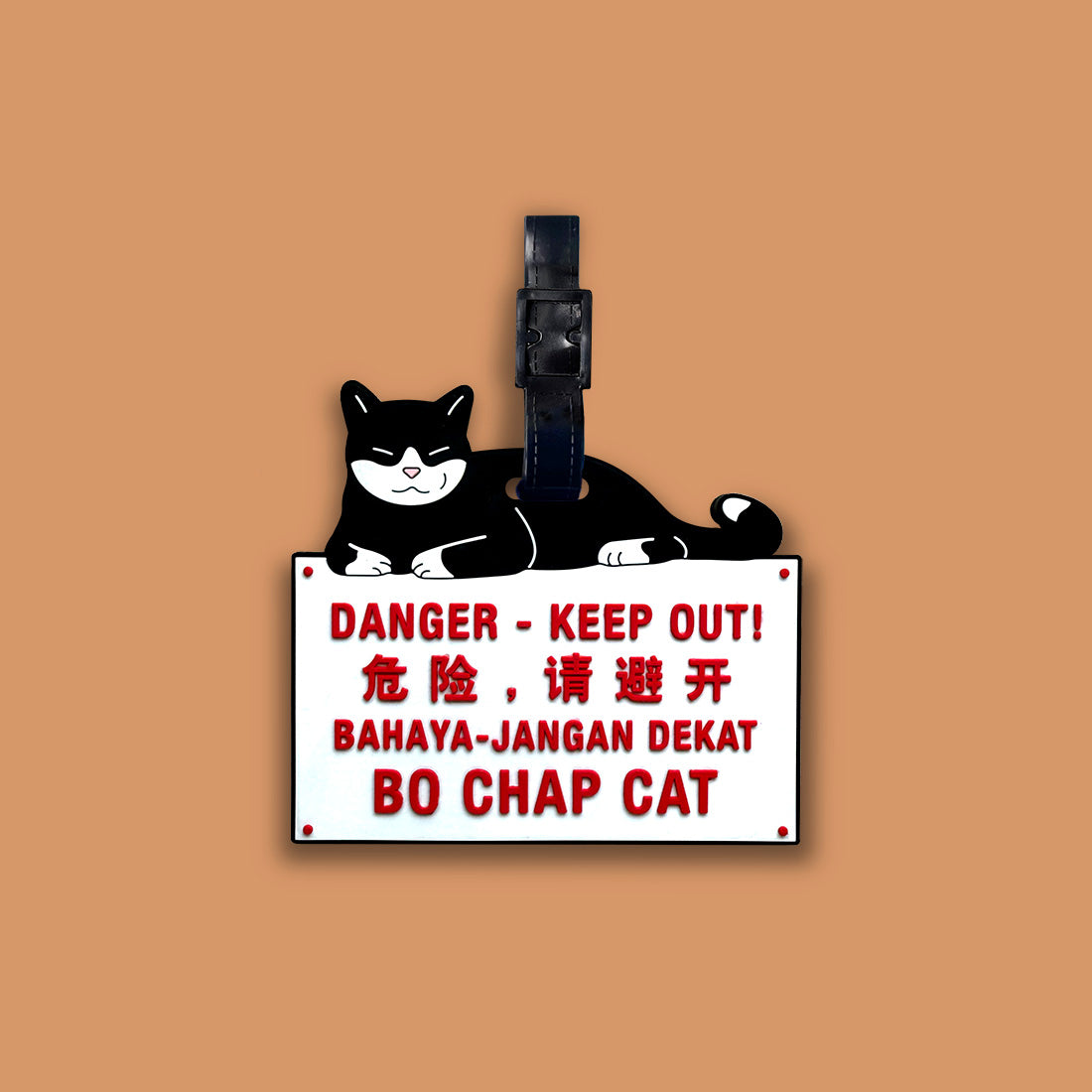 Luggage Tag - Bochap Cat