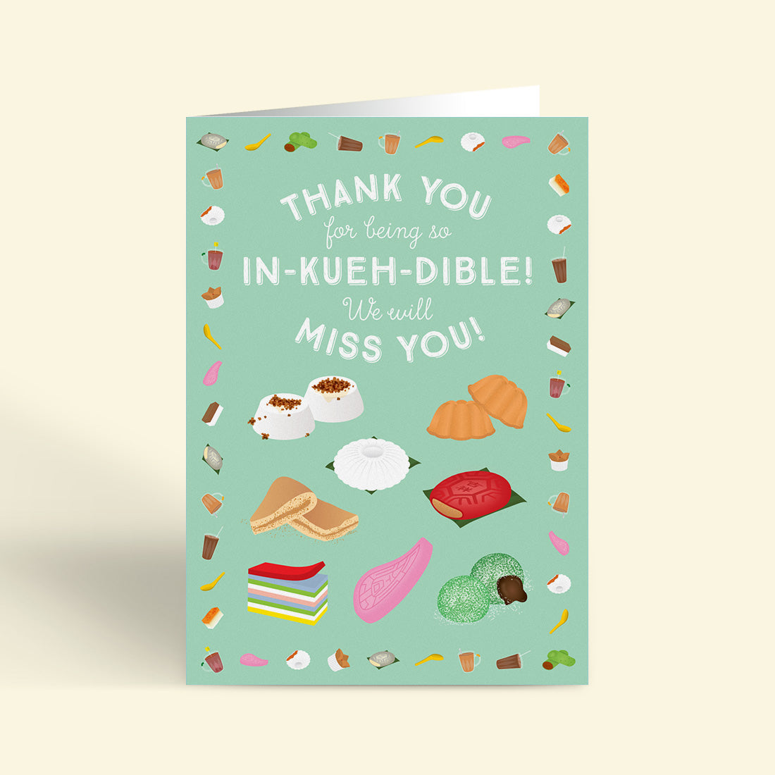 Farewell Card – Kuehs (LARGE A4 SIZE)