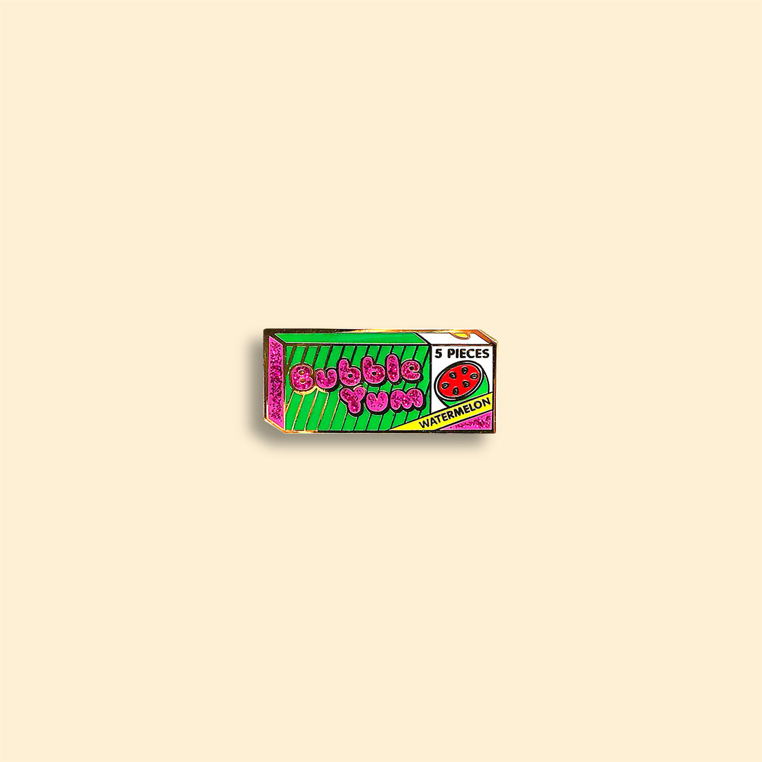 Snacks Pin – Bubble Yum