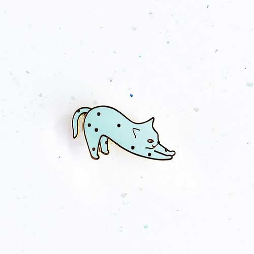 Blue Cat Pin