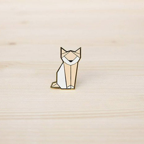 Origami Pin – Cat