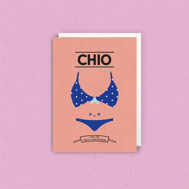 Strangely Singaporean Card – Chio