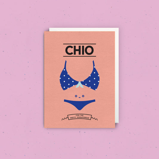 Strangely Singaporean Card  – Chio