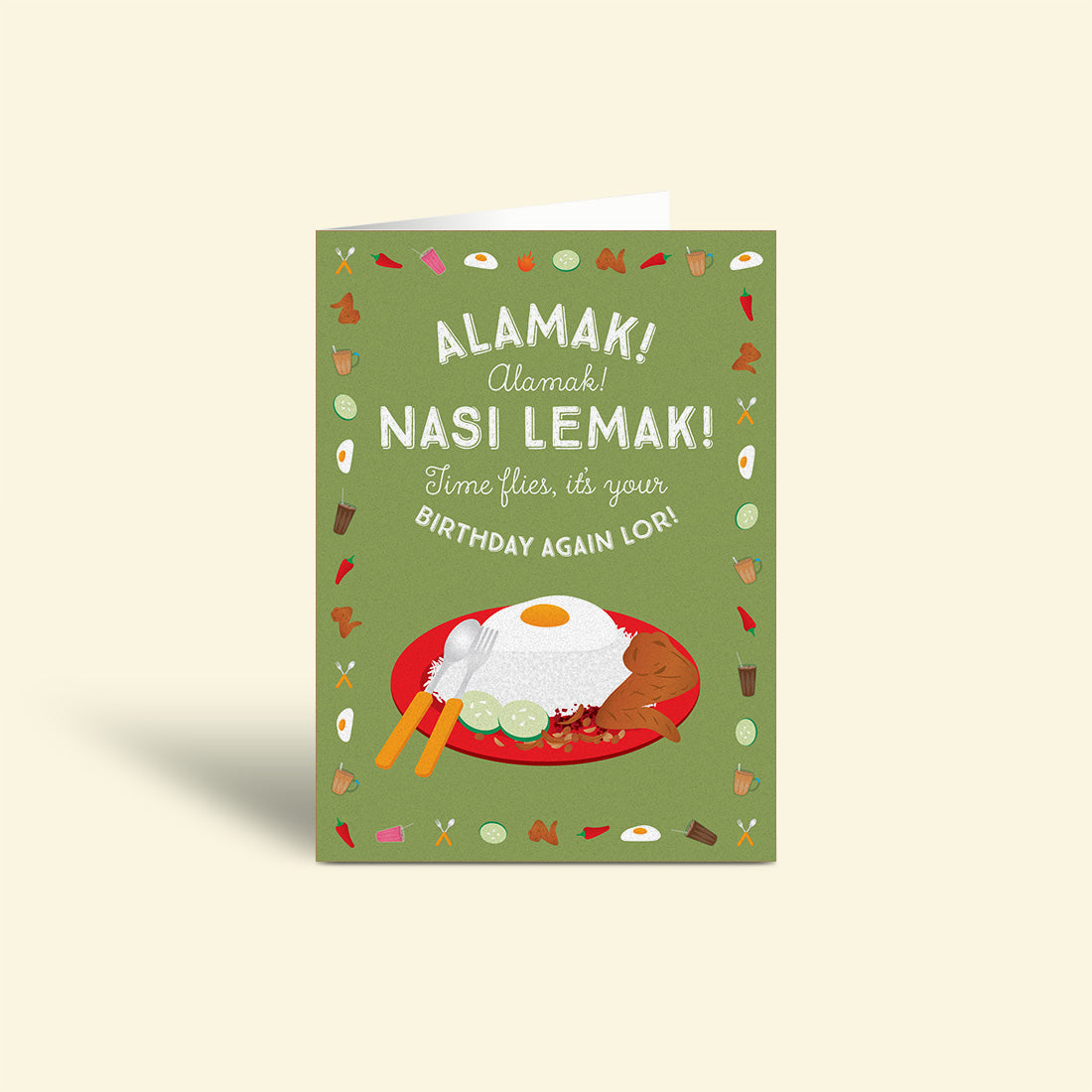 Birthday Card – Alamak Nasi Lemak