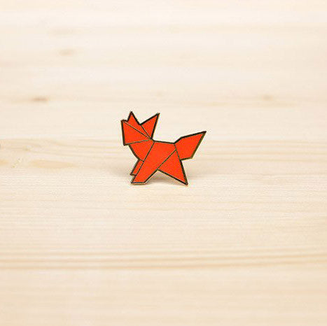 Origami Pin – Fox
