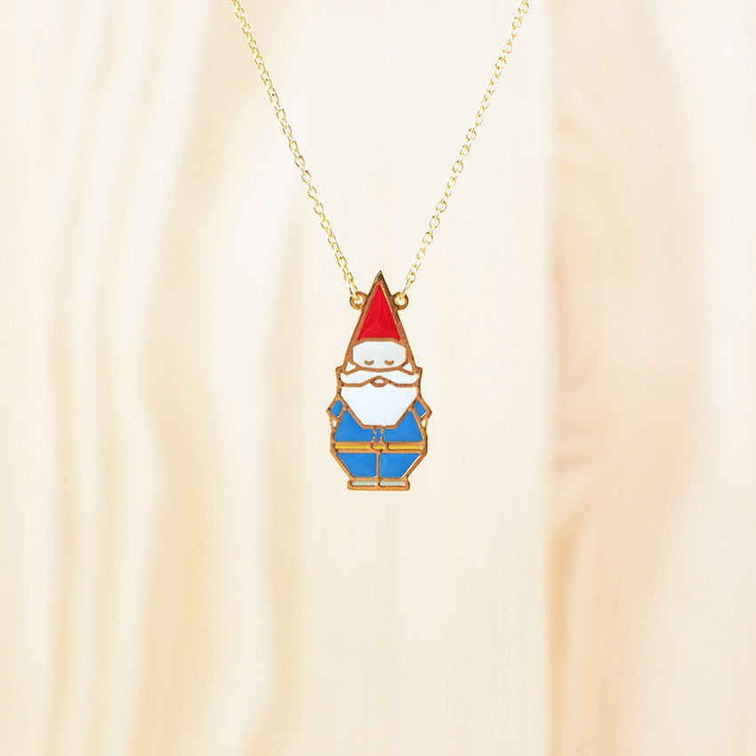 Origami Necklace – Gnome