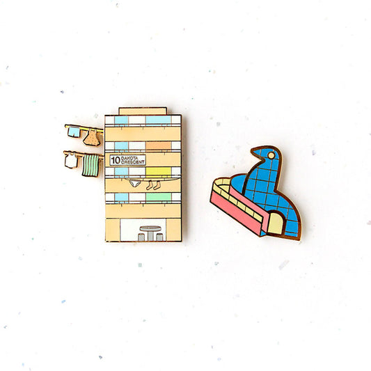 Magnet Set of 2 – HDB & Dove Playground