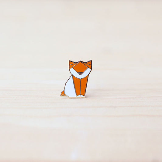 Origami Pin – Kitten
