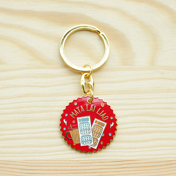 Kopitiam Keychain – Police Is Here