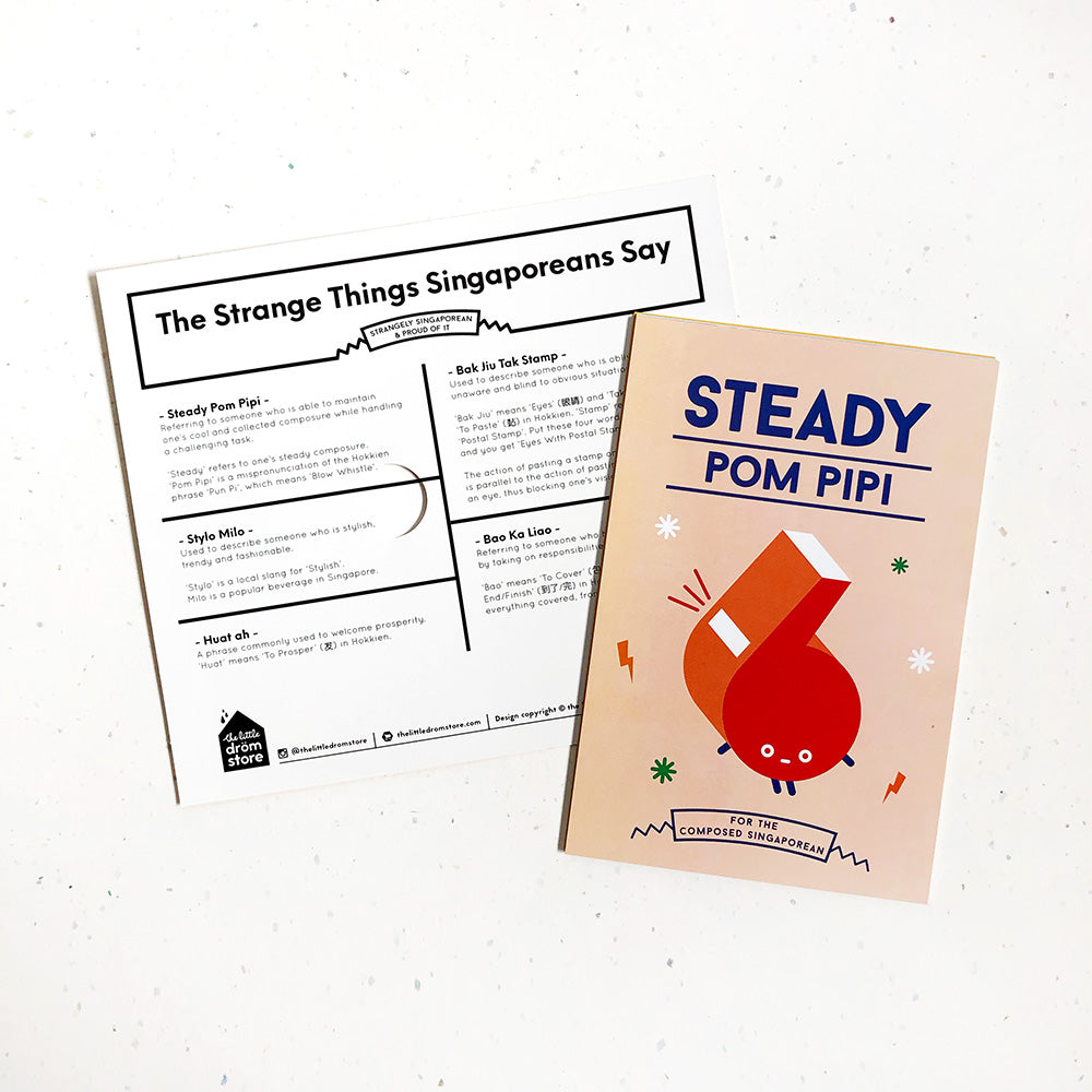 Strangely Singaporean Postcard Set of 5 pcs