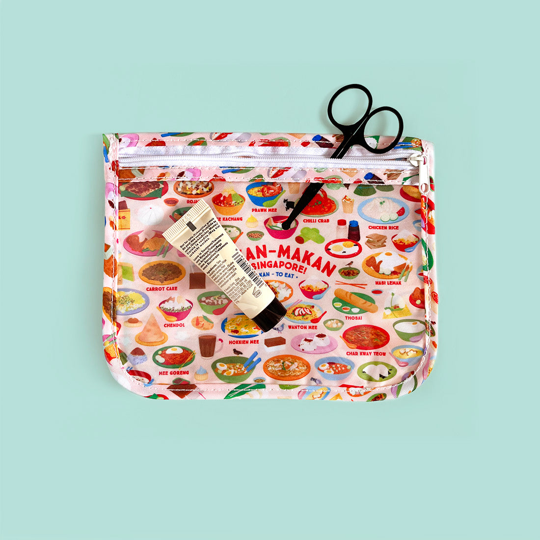 Travel Pouch - Makan in Singapore