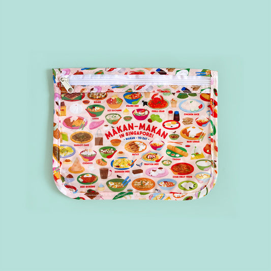 Travel Pouch - Makan in Singapore