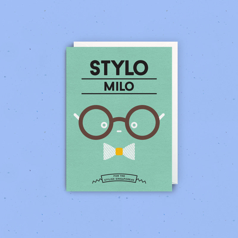 Strangely Singaporean Card – Stylo Milo