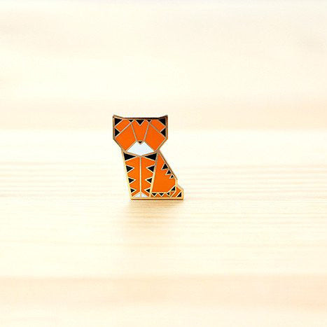 Origami Pin – Tiger