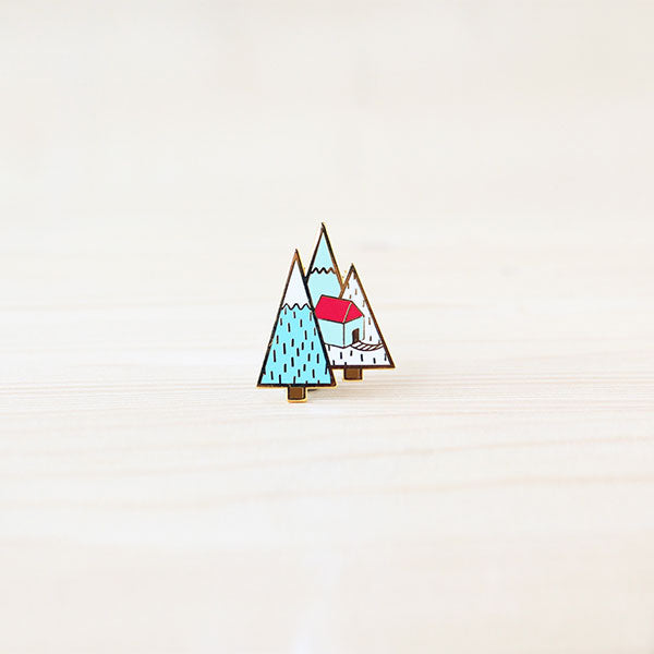 Origami Pin – Treehouse