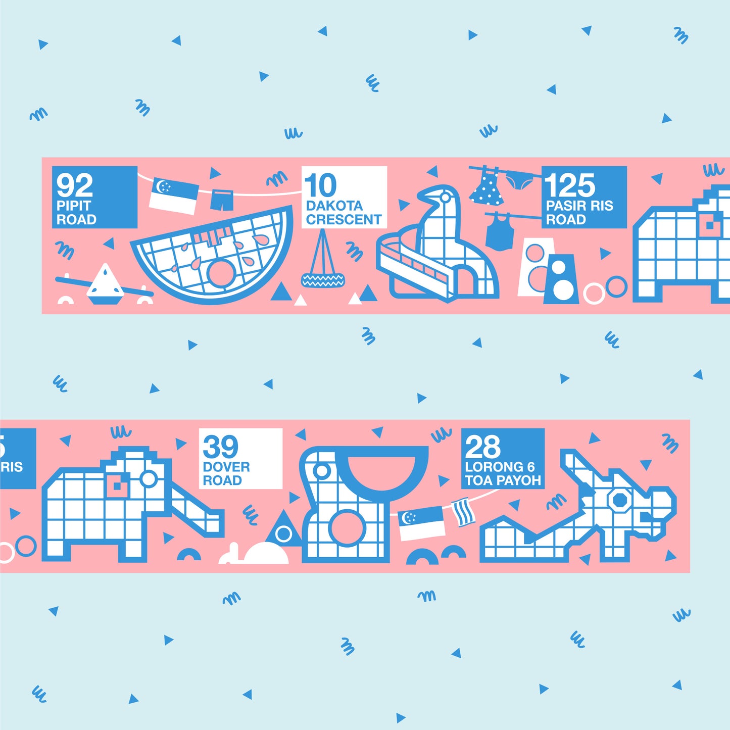 SG Playground Washi Tape - SALE
