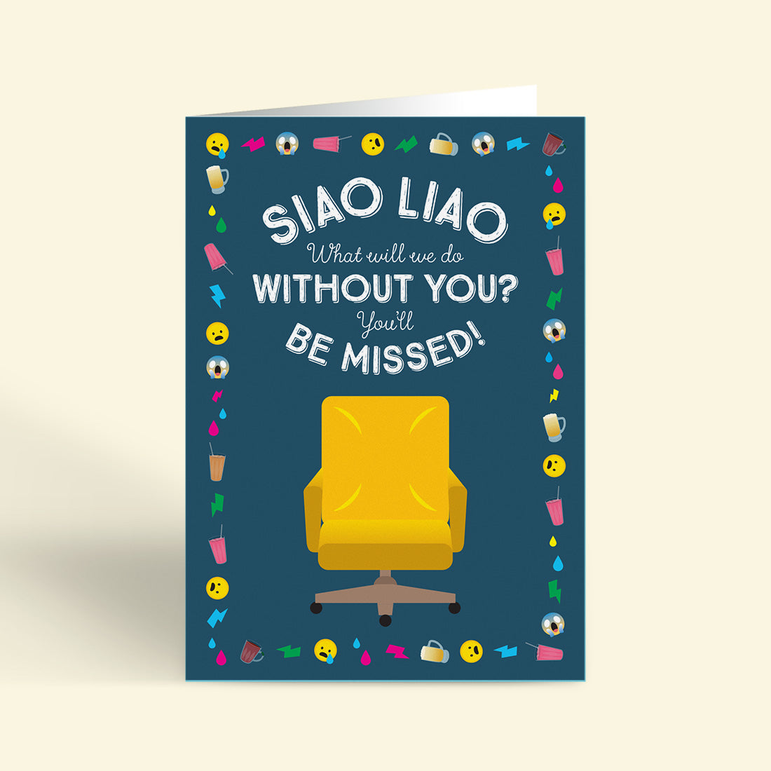 Farewell Card – Siao Liao (LARGE A4 SIZE)