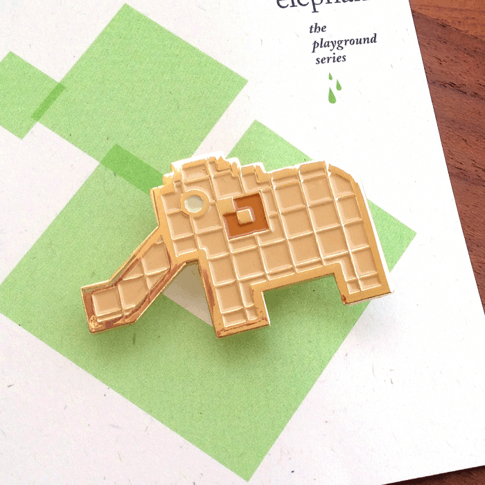 Playground Pin – Elephant