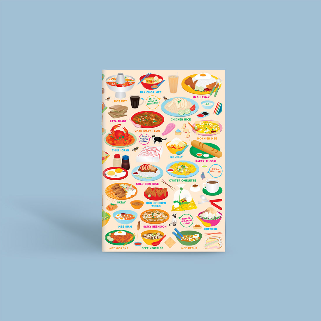 Notebook – Makan in Singapore