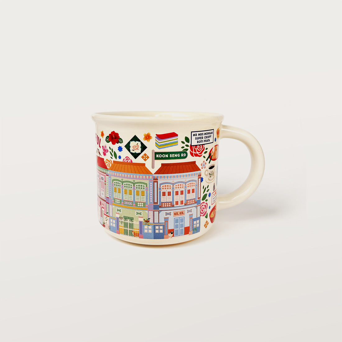 Ceramic Mug – Colourful Singapore