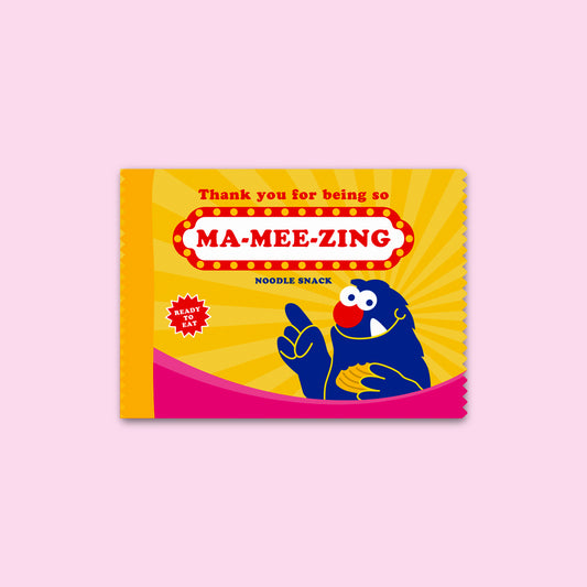 Card Sleeve + Postcards Set - Mamee Snack