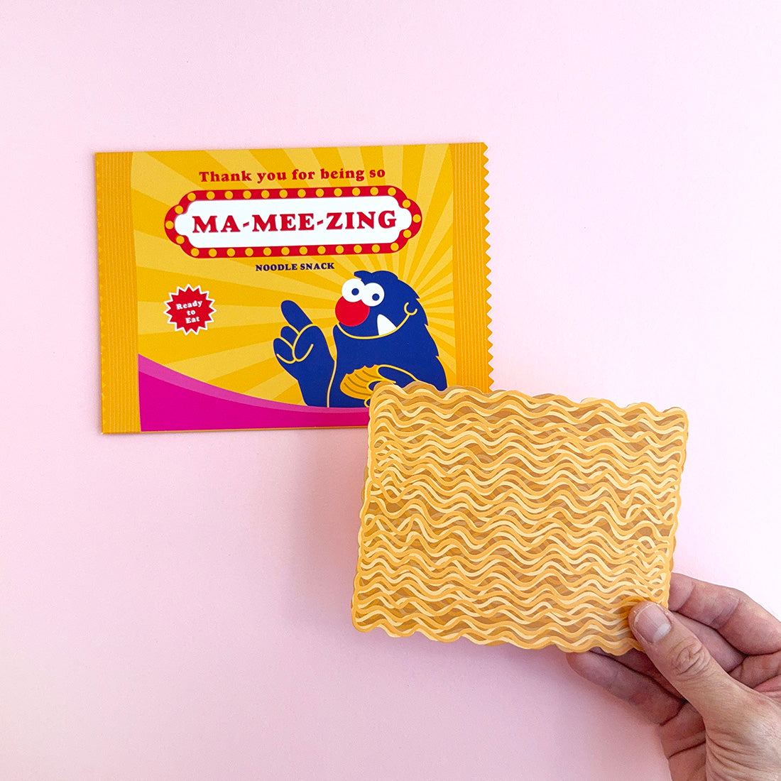 Card Sleeve + Postcards Set - Mamee Snack