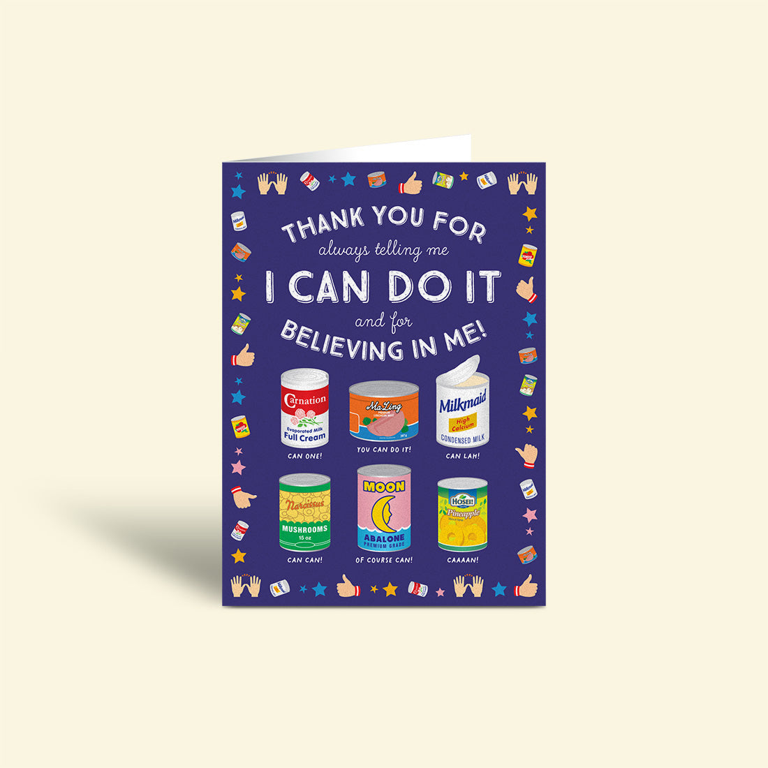 Thank you Card – Cans