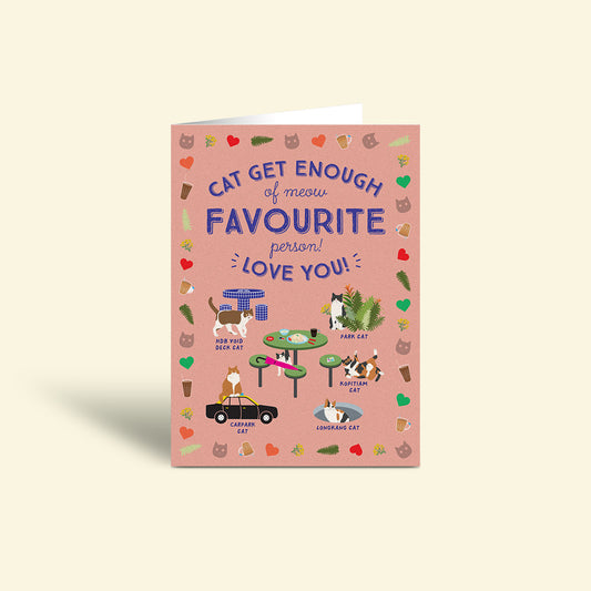 Love Card – Cat Get Enough of You