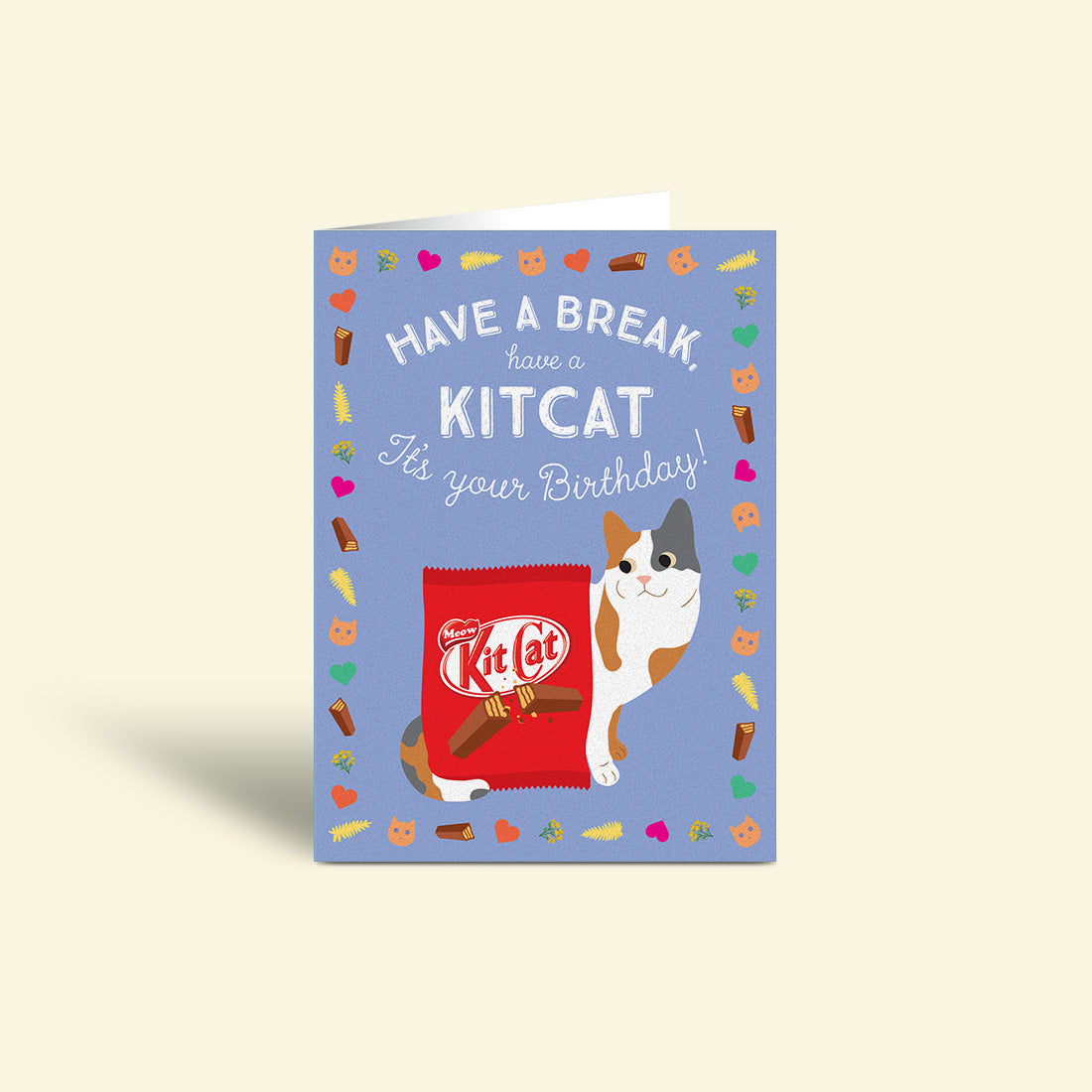 Birthday Card – Kit Cat