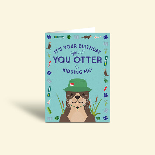 Birthday Card – Otter