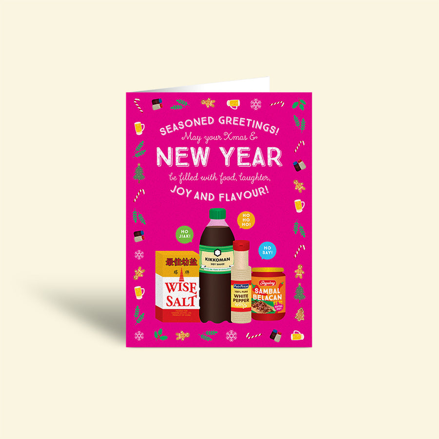 Christmas Card – Seasoned Greetings