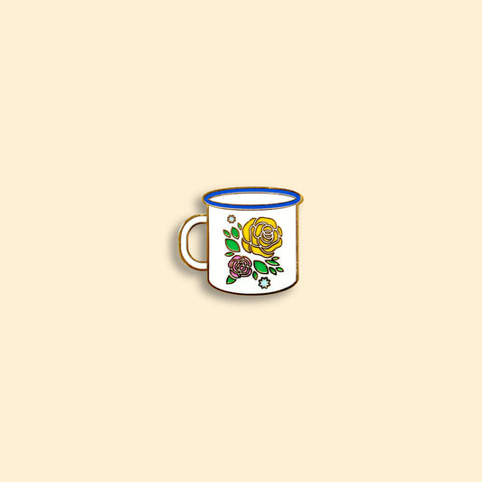 Peranakan Pin - Enamel Cup