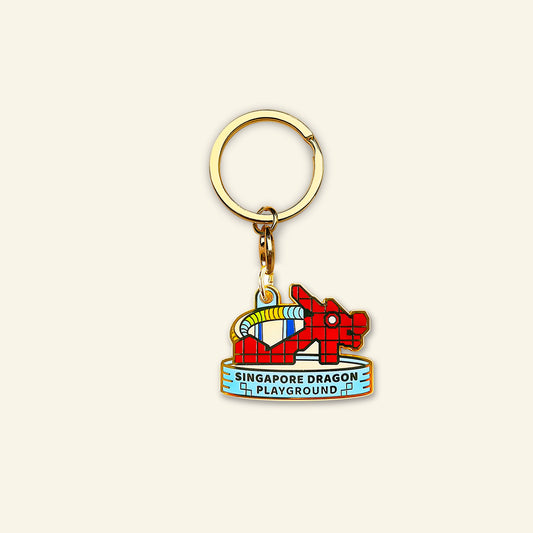 Jalan Keychain – Singapore Dragon Playground